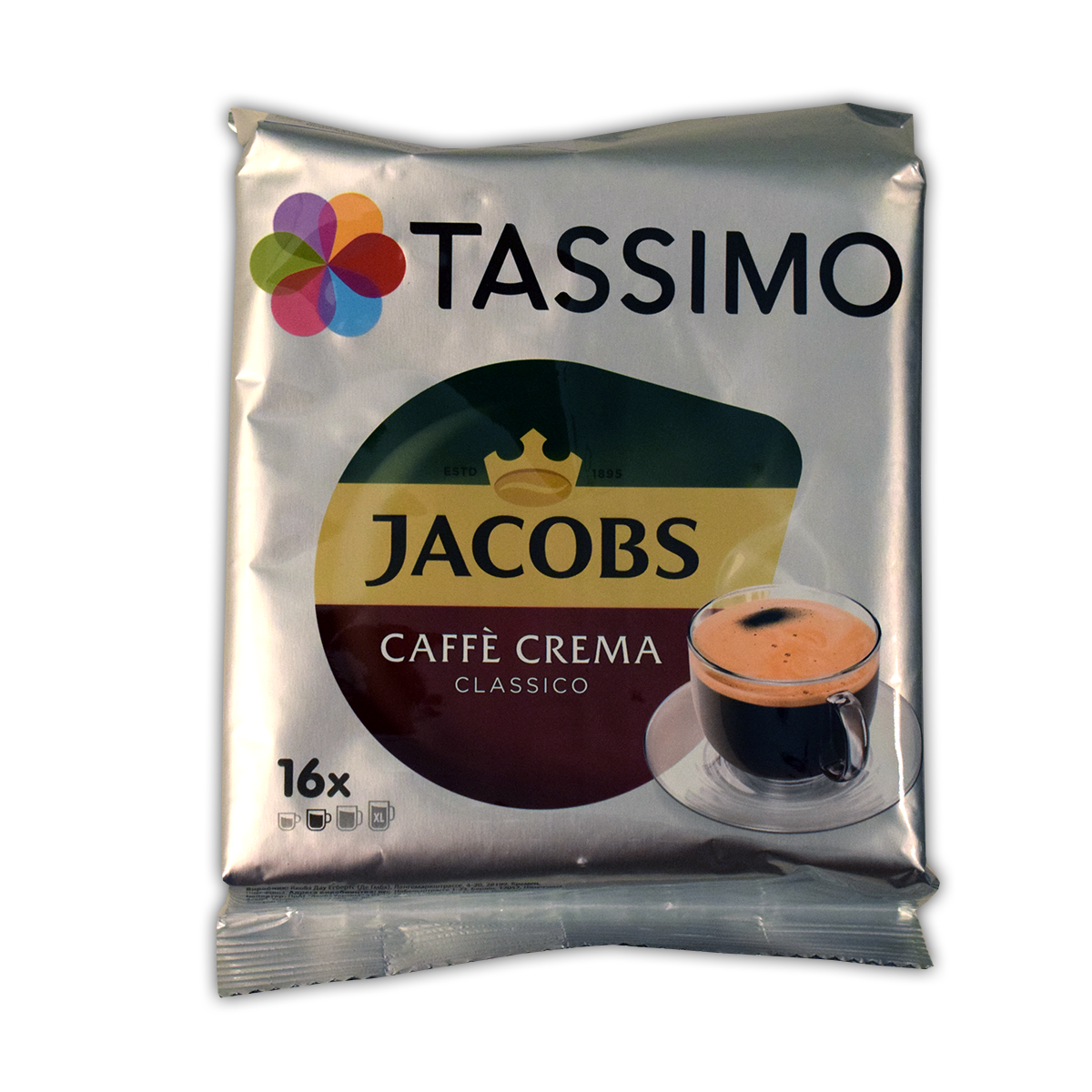 Jacobs Tassimo Cafe Crema Classico 112g